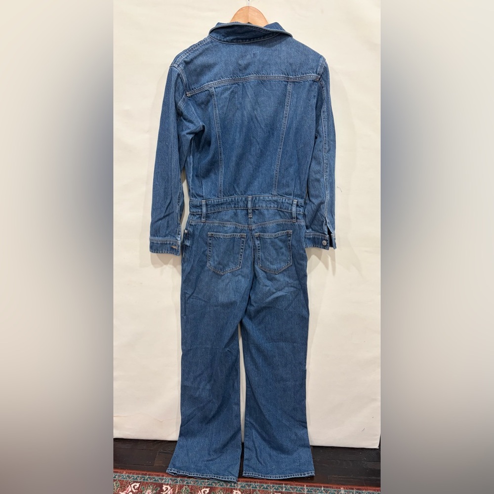 LOFT Denim Jumpsuit - size 25P - Picture 3 of 4